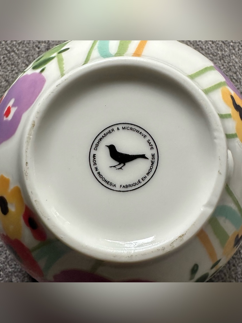 Anthropologie Verdant Acres Floral Mug - Picture 3 of 4